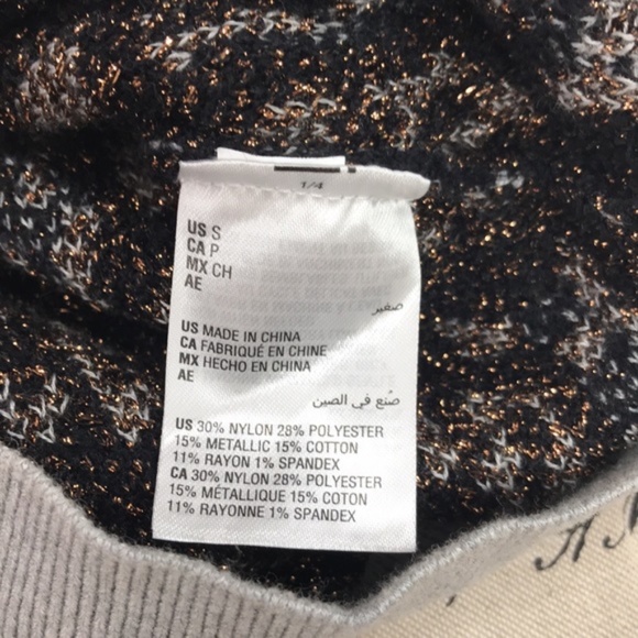 Alfani Metallic Animal-Print Sweater - Picture 3 of 4